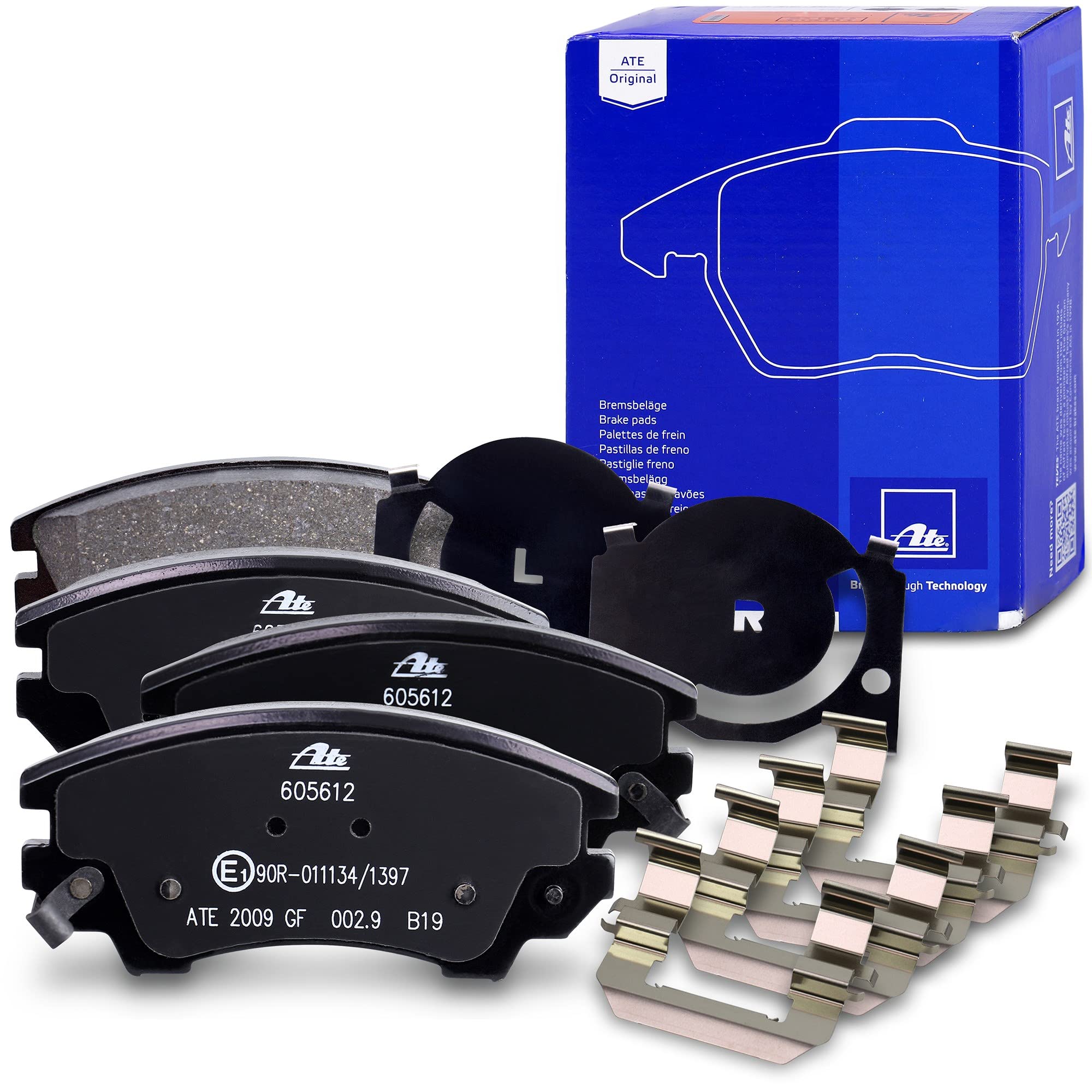 ATE Original brake pads - brake pad set - for disc brake - 13.0460